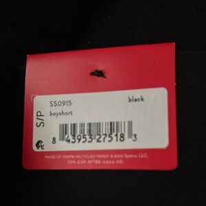 SPANX Black Boyshort Shapewear